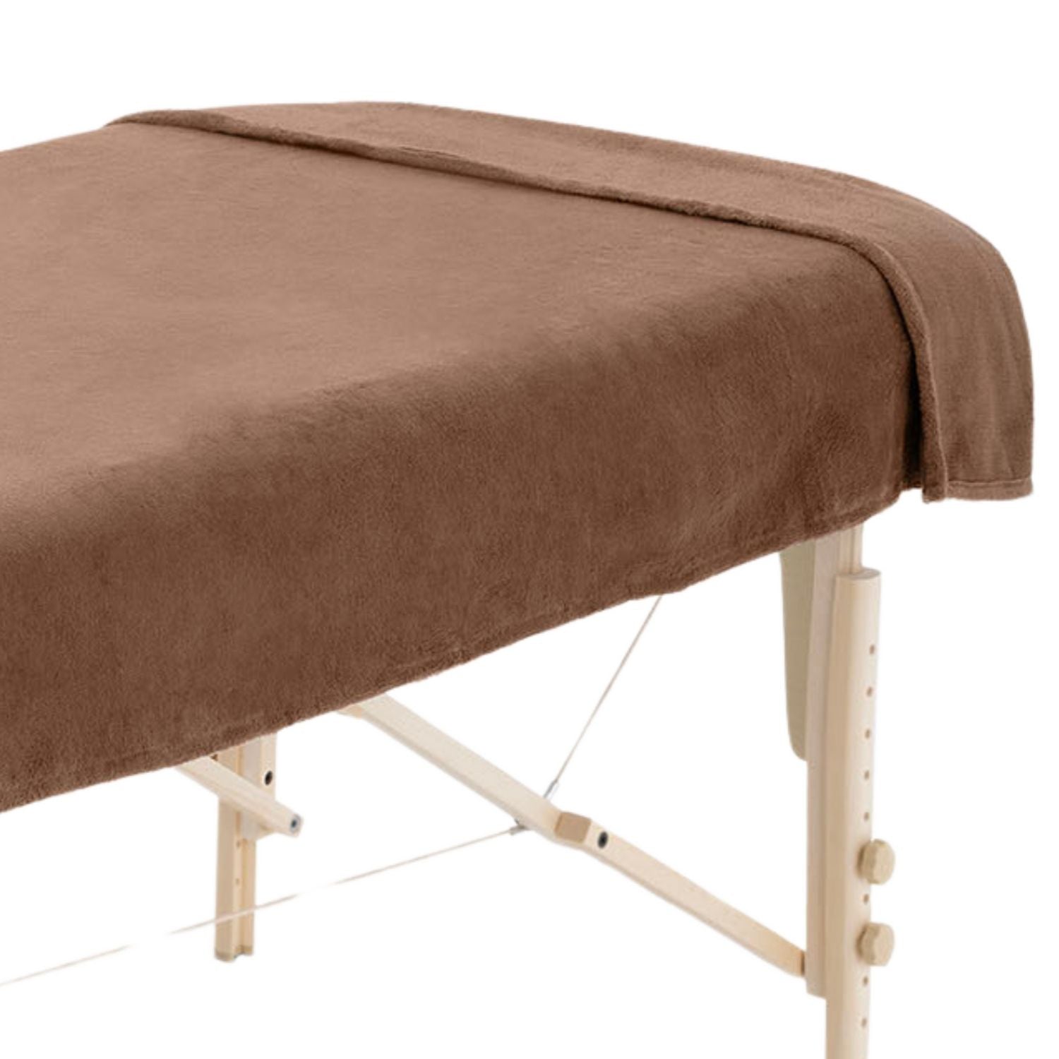 ZenGrowth Serenza Mikrofaser-Massagetuch 100 x 220 cm braun