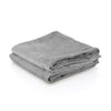 2x ZenGrowth Serenza microvezel massage handdoek 45 x 90cm Grijs