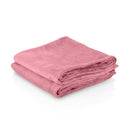 2x ZenGrowth Serenza microvezel massage handdoek 45 x 90cm Blush Roze