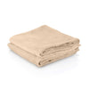 2x ZenGrowth Serenza microvezel massage handdoek 45 x 90cm Zandbeige