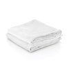 2x ZenGrowth Serenza microvezel massage handdoek 45 x 90cm Wit