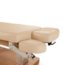 Kyoto elektrische Massageliege 76cm dunkelgrau mit Heizung