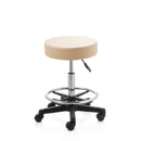 ZenGrowth Tabouret Beige mit Kunststoffgestell