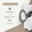 ZenGrowth Serenza Mikrofaser-Massagehandtuch 100 x 220 cm weiß