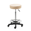 ZenGrowth Tabouret Beige mit Kunststoffgestell
