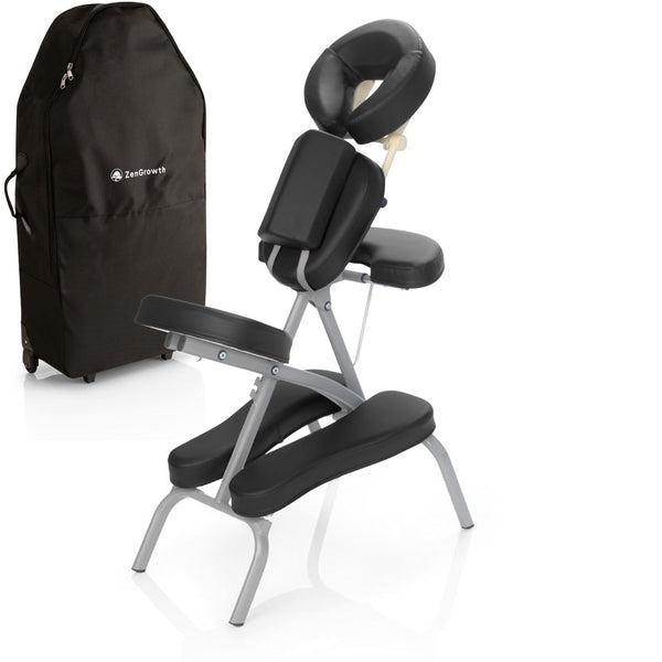 ZENGROWTH Massagestuhl Valo Klappbar Schwarz