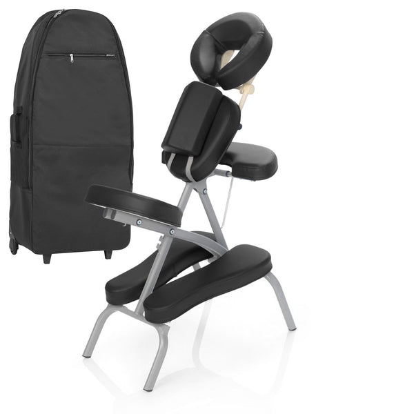ZENGROWTH Massagestuhl Valo Klappbar Schwarz