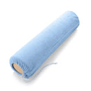 Frottee-Knierollenbezug Hellblau