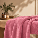 ZenGrowth Serenza microvezel massage handdoek 100 x 220cm blush roze