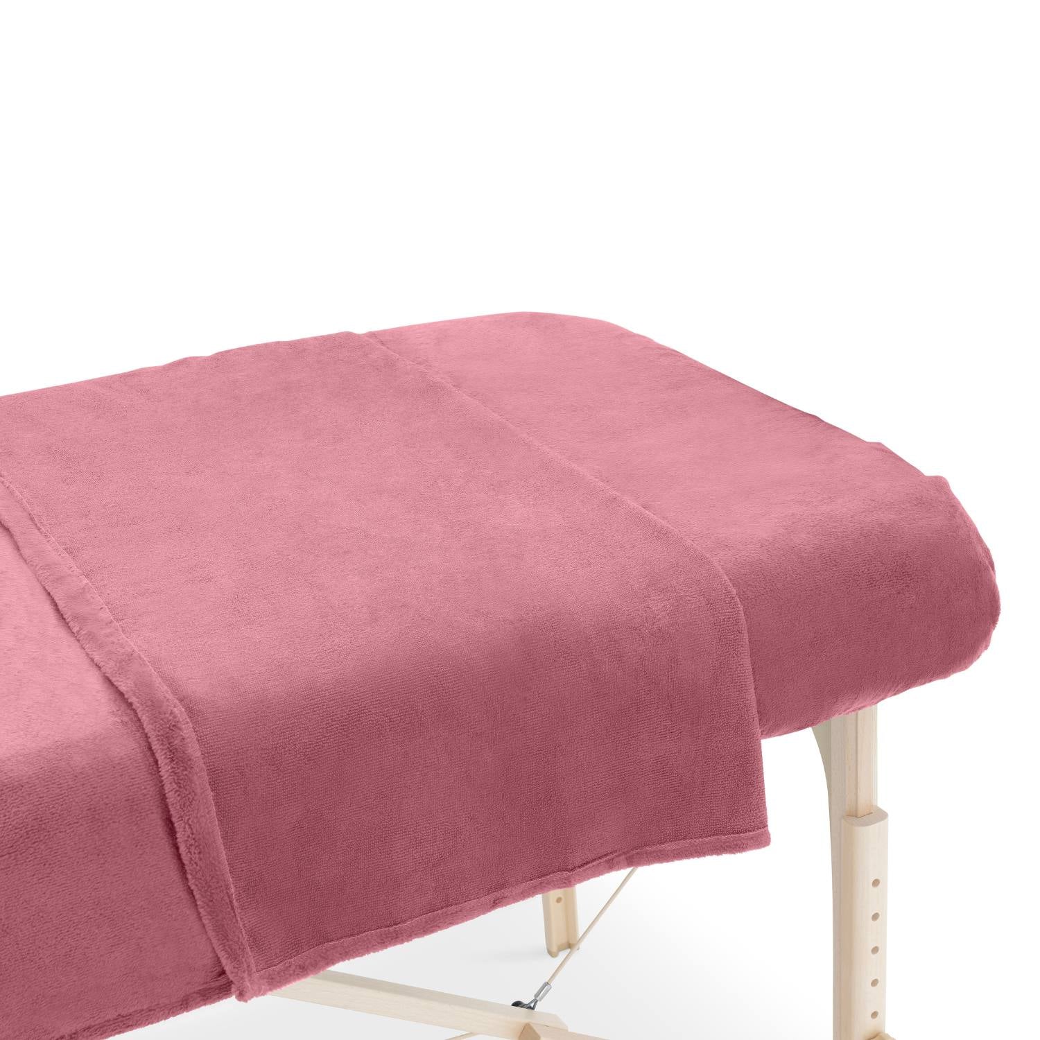 ZenGrowth Serenza microvezel massage handdoek 100 x 220cm blush roze