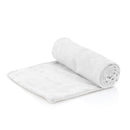 2x ZenGrowth Serenza microvezel massage handdoek 45 x 90cm Wit