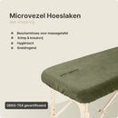 ZenGrowth Serenza Mikrofaser-Spannbettlaken mit Ausschnitt grau