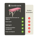 ZenGrowth Serenza Mikrofaser-Spannbettlaken mit Ausschnitt grau