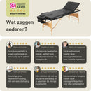 ZENGROWTH Massageliege Economy Schwarz