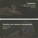 Frottee-Spannbetttuch Massageliege Grau ohne Aussparung ZENGROWTH