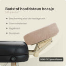 Frottee-Kopfstützenbezug Hellbraun ZENGROWTH