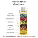 Verana 100% natürliches antivirales Massageöl Eukalyptus 250ml