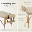 ZENGROWTH Massagetafel Gavia Beige 71cm