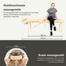 ZENGROWTH Klappbarer Massagetisch Nimman Mokka 71cm