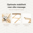 ZENGROWTH Massageliege Belverde 2.0 Mokka 71cm