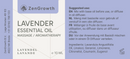 ZENGROWTH Bio-Ätherisches Öl Lavendel 10ml
