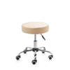 ZenGrowth Tabouret Beige mit Chromgestell