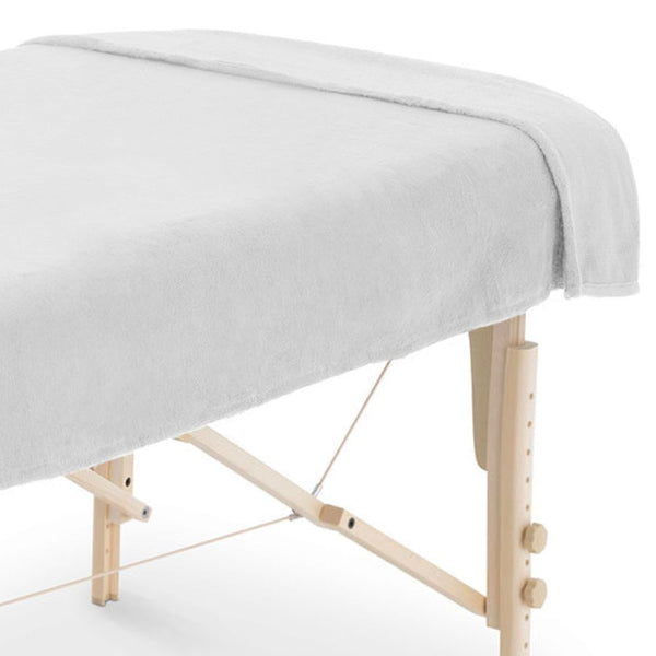 ZenGrowth Serenza Mikrofaser-Massagehandtuch 100 x 220 cm weiß