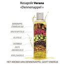 Verana 100% natürliches Massageöl Kiefernzapfen 250ml