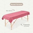 ZenGrowth Serenza microvezel massage handdoek 100 x 220cm blush roze