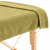 ZenGrowth Serenza microvezel massage handdoek 100 x 220cm olijfgroen licht