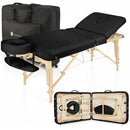 Second Chance ZENGROWTH Klappbare Massageliege Nimman Schwarz 71cm