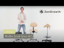 Video: zadelkruk of tabouret
