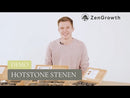 Hot-Stone-Set 6l Wärmegerät mit Display + 45 Steinen