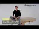 ZenGrowth Elektrische Massagetafel Palermo Flat Beige 78cm