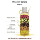 Verana 100% natürliches neutrales Massageöl Pro-2 250ml