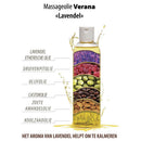 Verana 100% Natürliches Massageöl Lavendel 250ml